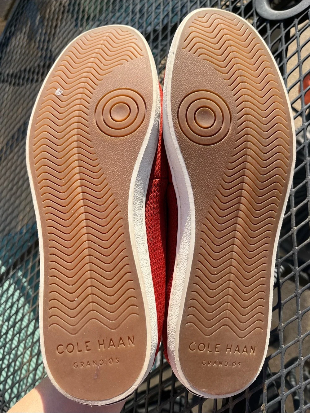 Cole Haan Canvas/Leather Loafers